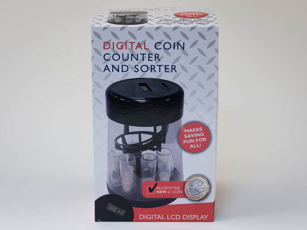 Digital Coin Counter and Sorter I Love That Gadget