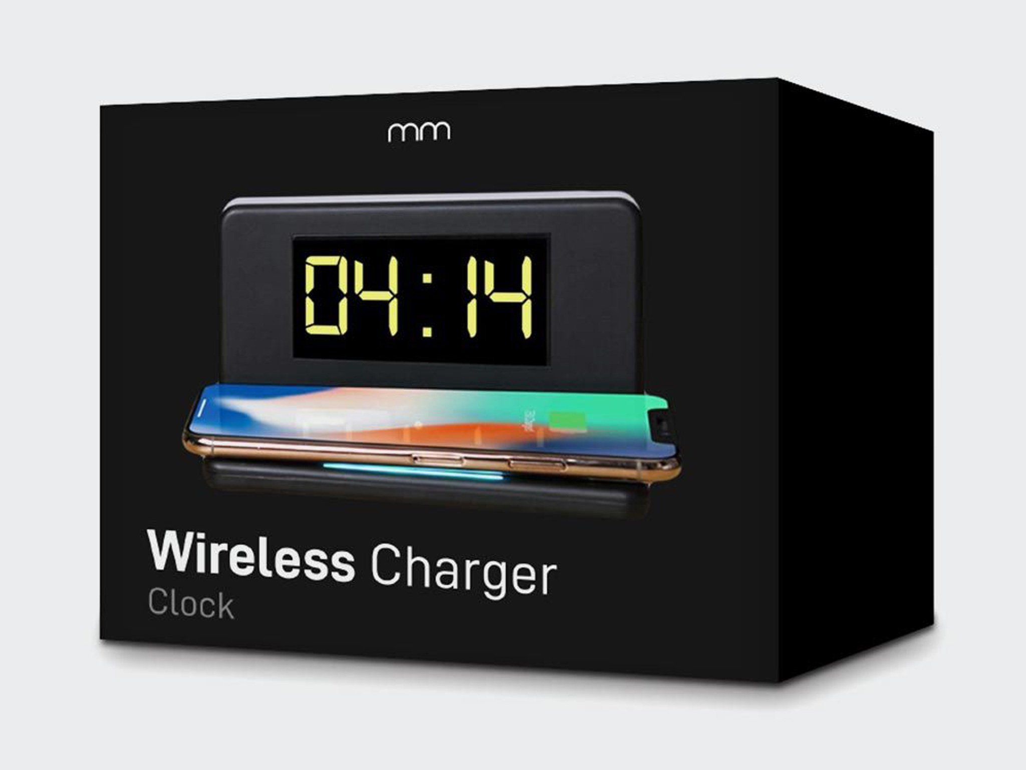 Wireless Charger Clock I Love That Gadget