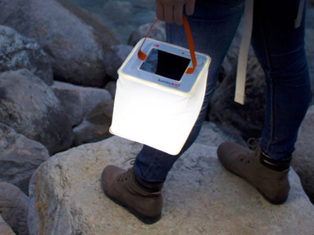 thumbnail image 2 of Navor Inflatable Solar Lantern With Speaker - 2-in-1 Camping Light And Phone Charger 2 of 9