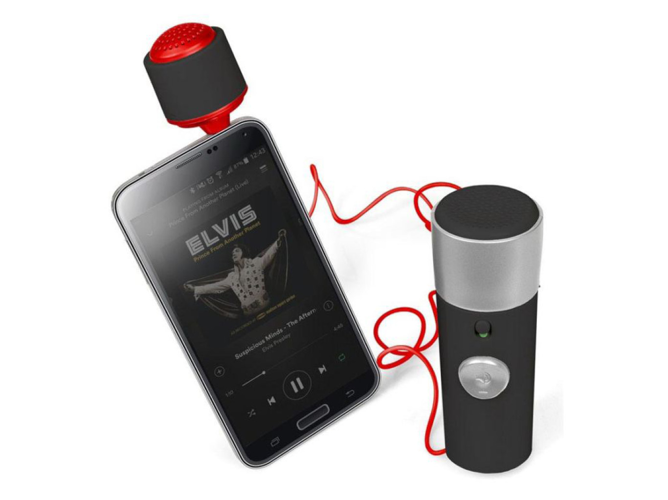 Portable Karaoke Microphone & Speaker Set I Love That Gadget